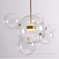 Led Chandelier Glass Bubble Pendant Lamp Hanging Light